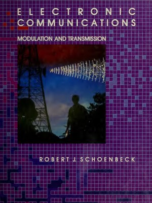 دانلود کتاب Electronic communications modulation and transmission