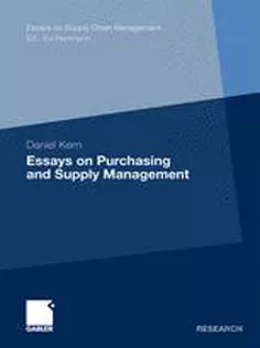 دانلود کتاب Essays on Purchasing and Supply Management