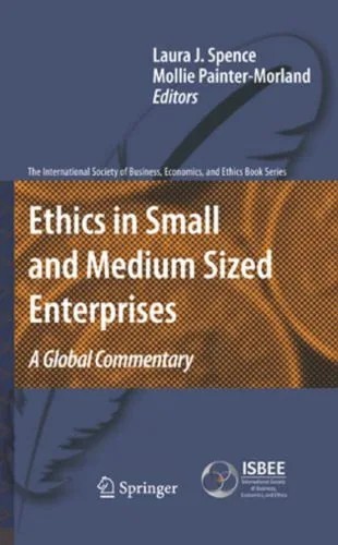 دانلود نسخه کامل کتاب Ethics in Small and Medium Sized Enterprises: A Global Commentary