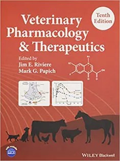 دانلود کتاب Veterinary Pharmacology and Therapeutics2018