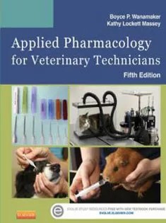 دانلود کتاب Applied Pharmacology for Veterinary Technicians