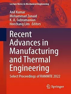 دانلود کتاب Recent Advances in Manufacturing and Thermal Engineering
