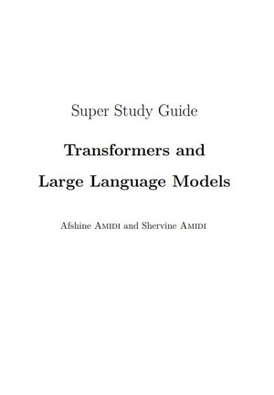 دانلود کتاب Super Study Guide Transformers and Large Language Models