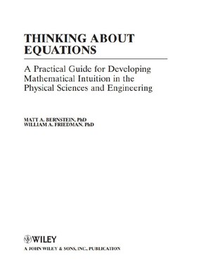 دانلود کتاب Thinking About Equations A Practical Guide for Developing Mathematical