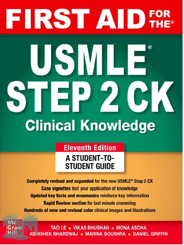 کتاب فرست اید استپ 2 (2023)(Eleventh Edition)(First Aid for the USMLE Step 2 CK)