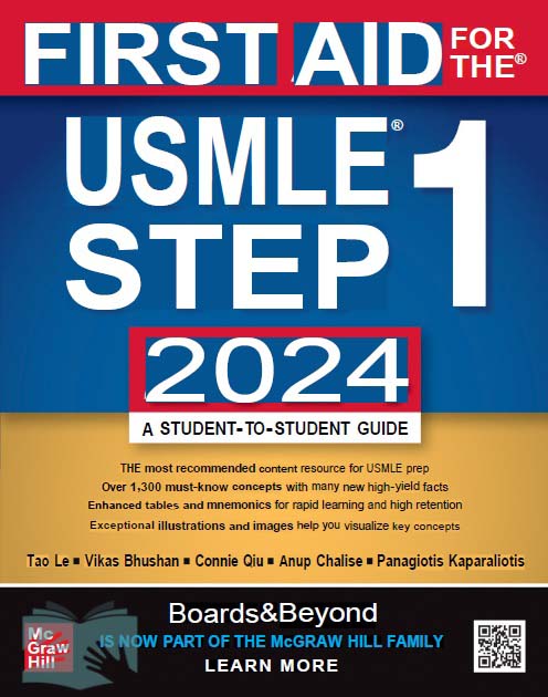 کتاب فرست اید استپ 2024 (First Aid for the USMLE Step 1 )