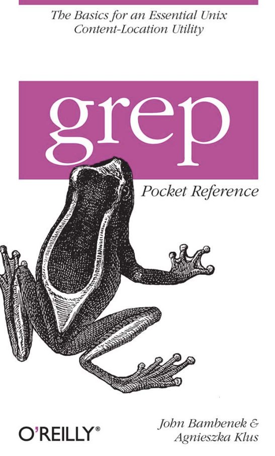 دانلود کتاب grep Pocket Reference