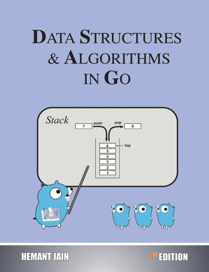 دانلود کتاب Data Structures Algorithms In Go, First Edition