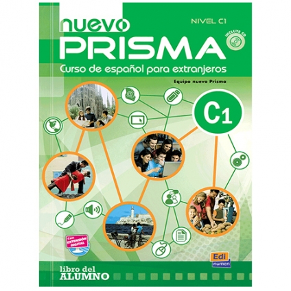 کتاب آموزش زبان اسپانیایی Nuevo Prisma C1