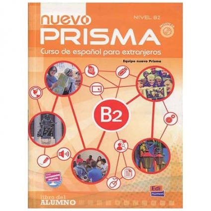 کتاب آموزش زبان اسپانیایی Nuevo Prisma B2