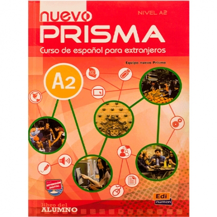 کتاب آموزش زبان اسپانیایی Nuevo Prisma A2