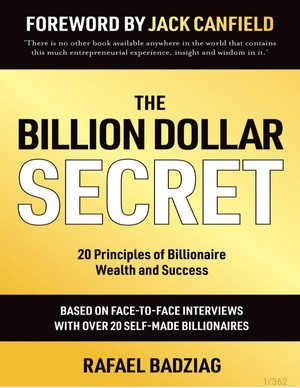 دانلود کتاب The Billion Dollar Secret by Badziag Rafael