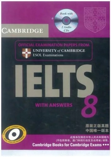 دانلود نسخه کامل کتاب IELTS 8 Cambridge