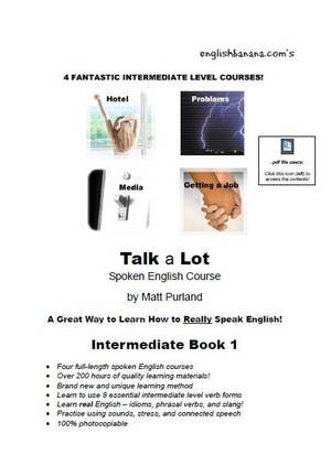 دانلود کتاب Talk a Lot Spoken English Course Intermediate