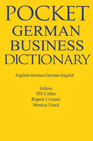 دانلود کتاب German Business Dictionary