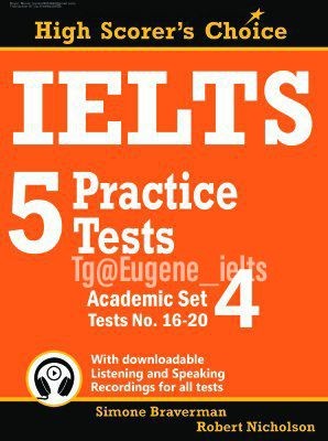 دانلود کتاب IELTS 5 Practice Tests academic set 4 tests no 1620