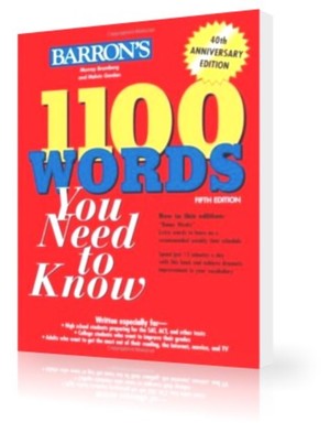 دانلود کتاب Barrons 1100 Words You Need to Know 5th
