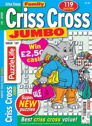 دانلود کتاب Family Criss Cross Jumbo – January 2025