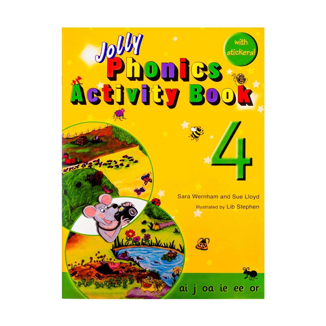 پکیج کتاب Jolly Phonics 4
