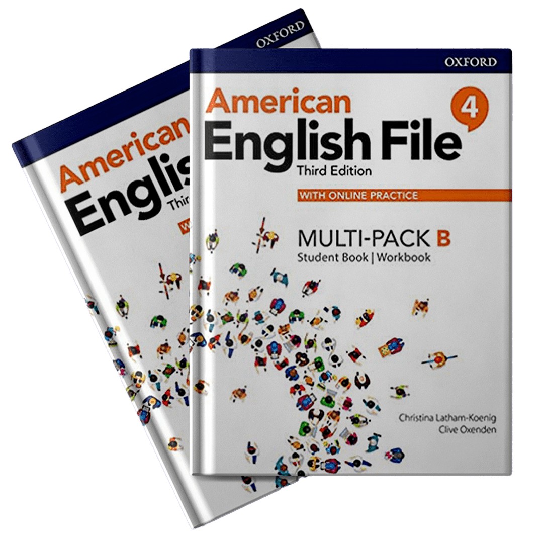 پکیج کتاب American English File 4 Third edition