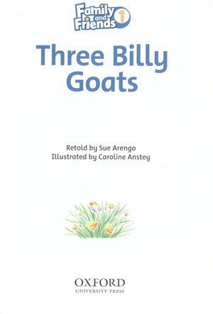 دانلود کتاب Family and Friends Readers 1 Three Billy Goats