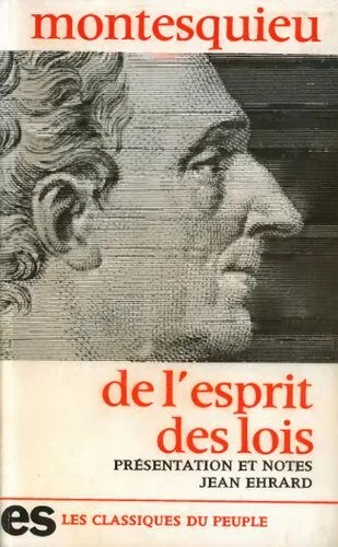 دانلود نسخه کامل کتاب De l’esprit des lois (pages choisies)