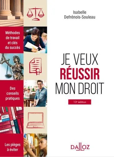 دانلود نسخه کامل کتاب Je veux réussir mon droit