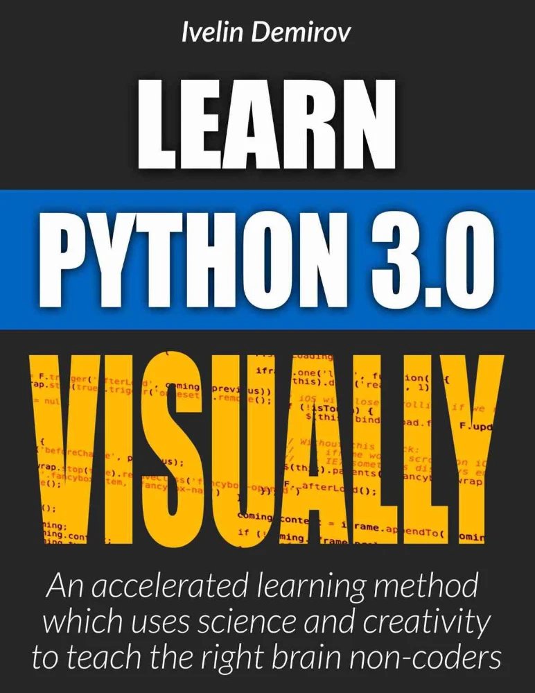 کتاب پایتون را بصری بیاموزید (Learn Python Visually) نسخه انگلیسی PDF | الولین دمیرو