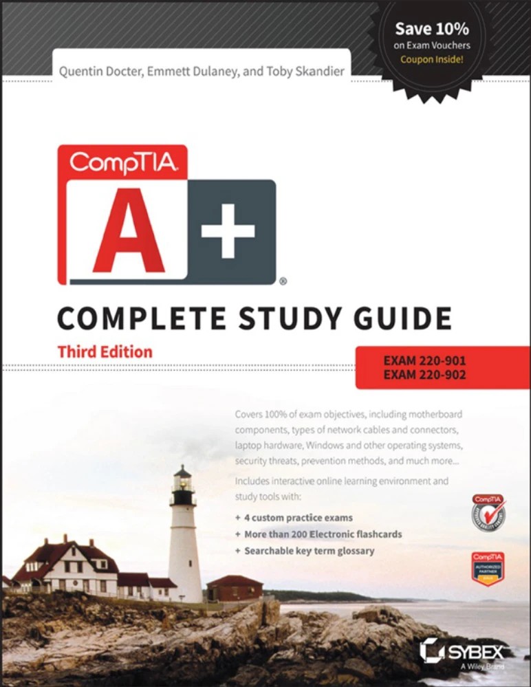 کتاب راهنمای مطالعه کامل A+ (A+ Complete Study Guide) نسخه انگلیسی PDF