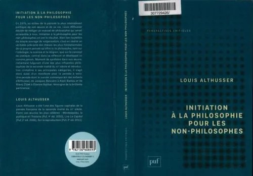 دانلود نسخه کامل کتاب Initiation à la philosophie pour les non-philosophes