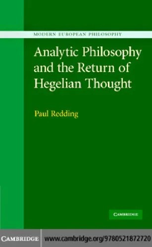 دانلود نسخه کامل کتاب Analytic philosophy and the return of Hegelian thought