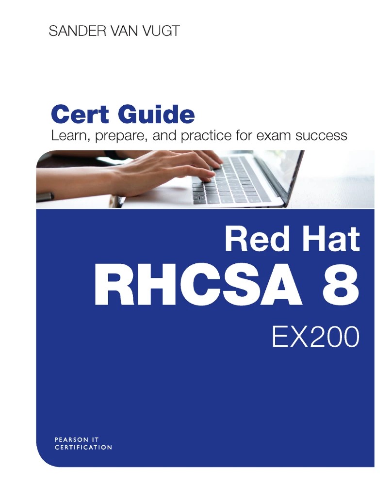 کتاب Red Hat RHCSA 8 Cert Guide (راهنمای گواهینامه RHCSA 8 ردهت) نسخه انگلیسی PDF