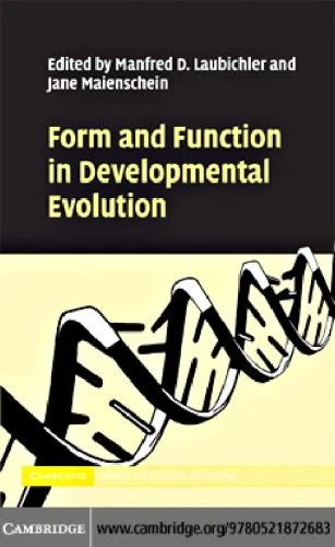 دانلود نسخه کامل کتاب Form and Function in Developmental Evolution