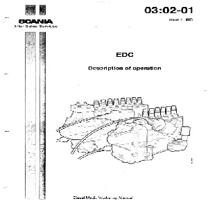 کتاب راهنمای تعمیرات اسکانیا Electronic Diesel Control (EDC)