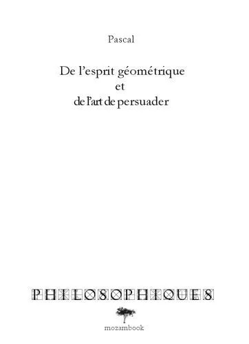 دانلود نسخه کامل کتاب Art de persuader