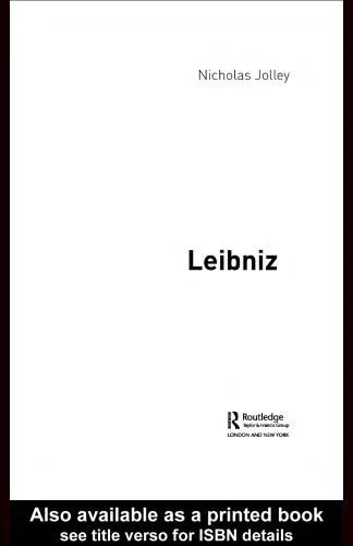 دانلود نسخه کامل کتاب Leibniz (Routledge Philosophers)