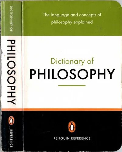 دانلود نسخه کامل کتاب The Penguin Dictionary of Philosophy
