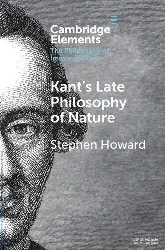 دانلود نسخه کامل کتاب Kant’s Late Philosophy of Nature: The Opus postumum
