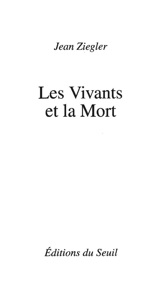 دانلود نسخه کامل کتاب Les vivants et la mort. Essai de sociologie