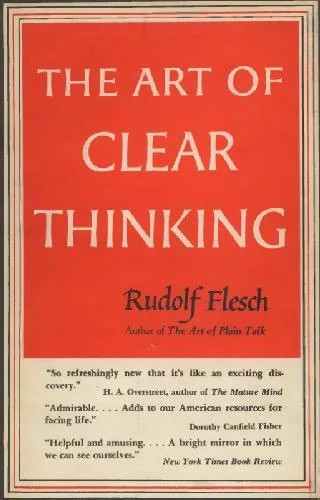 دانلود نسخه کامل کتاب The Art Of Clear Thinking