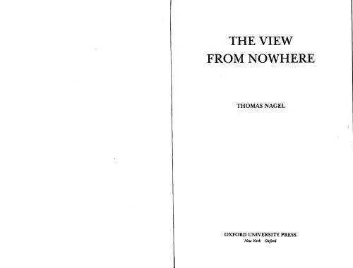 دانلود نسخه کامل کتاب The View From Nowhere