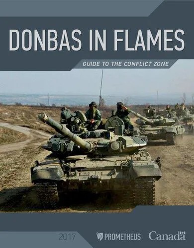 دانلود نسخه کامل کتاب Donbas in flames. Guide to the conflict zone