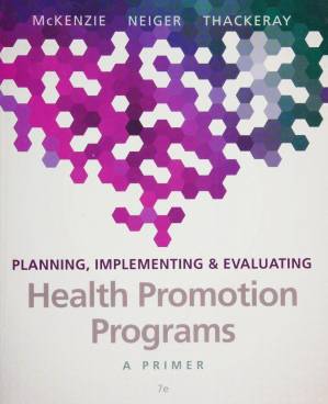 دانلود کتاب Planning, Implementing & Evaluating Health Promotion Programs: A Primer