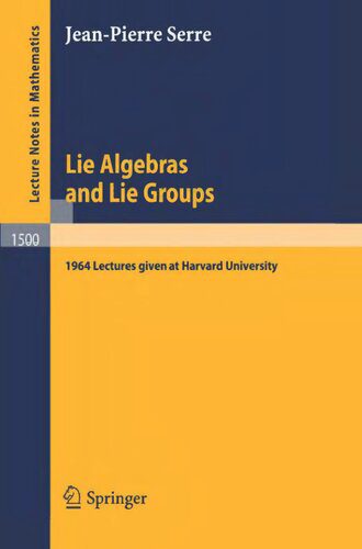 دانلود نسخه کامل کتاب Lie Algebras and Lie Groups