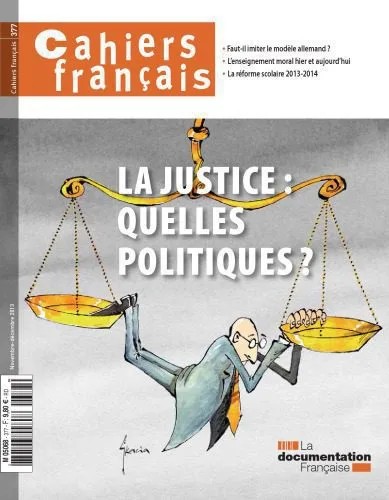 دانلود نسخه کامل کتاب cahiers français 377 La justice Quelles politiques