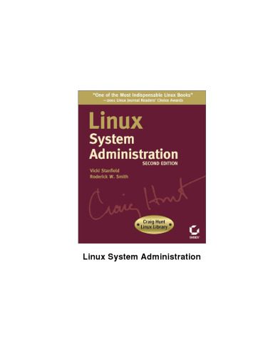 دانلود نسخه کامل کتاب Linux System Administration