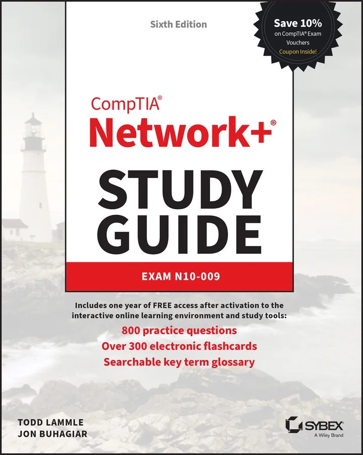 دانلود کتاب راهنمای مطالعه‌ی +Network کامپتیا ۲۰۲۴ CompTIA Network+ Study Guide 2024