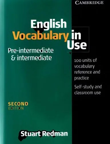 دانلود نسخه کامل کتاب English Vocabulary in Use Pre-Intermediate and Intermediate Book