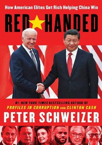 دانلود نسخه کامل کتاب Red Handed; How American Elites Get Rich Helping China Win