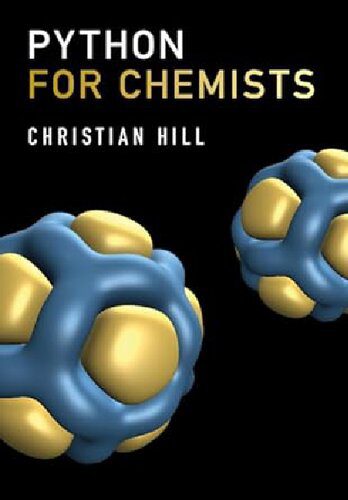 دانلود نسخه کامل کتاب Python for Chemists